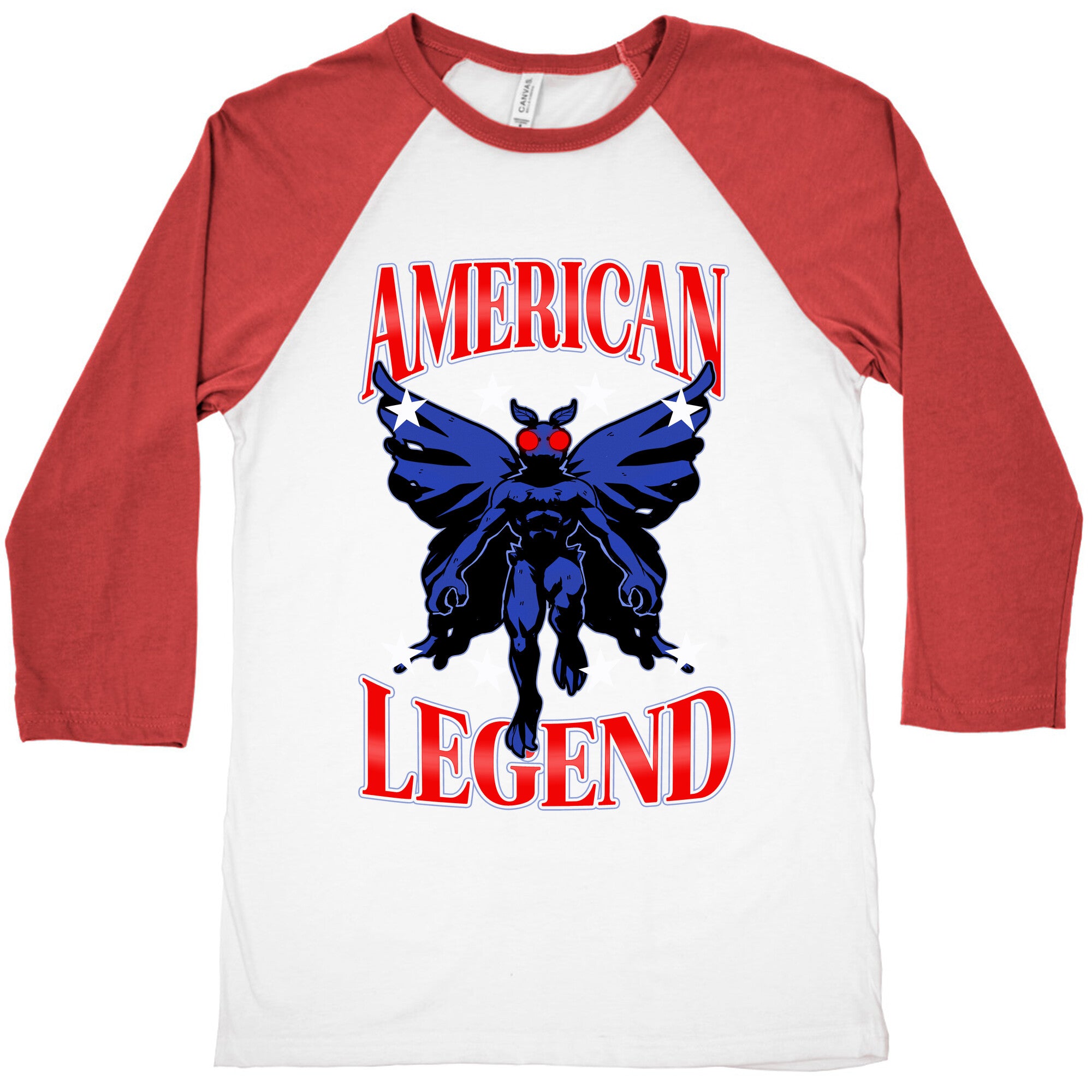 Mothman: an American Legend Baseball Tee